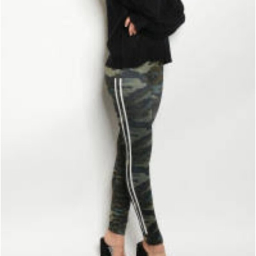 Camo Fleece Leggings S